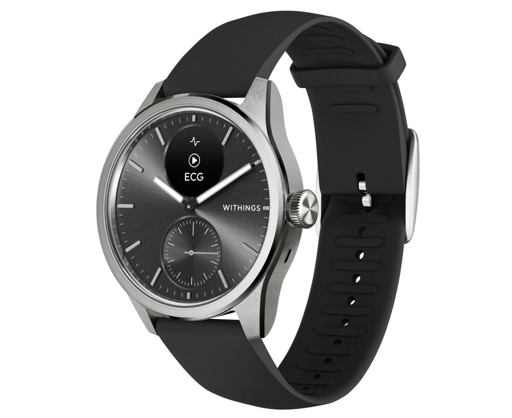 Smartwatch WITHINGS ScanWatch 2 elektrokardiogram serce pomiary
