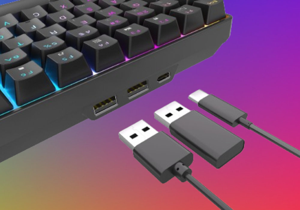 Klawiatura ROYAL KLUDGE RK96  światło wygoda elastyczność styl akumulator łączność