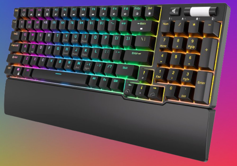 Klawiatura ROYAL KLUDGE RK96  światło wygoda elastyczność styl akumulator łączność