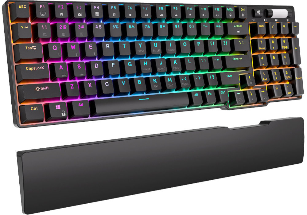 Klawiatura ROYAL KLUDGE RK96  światło wygoda elastyczność styl akumulator łączność