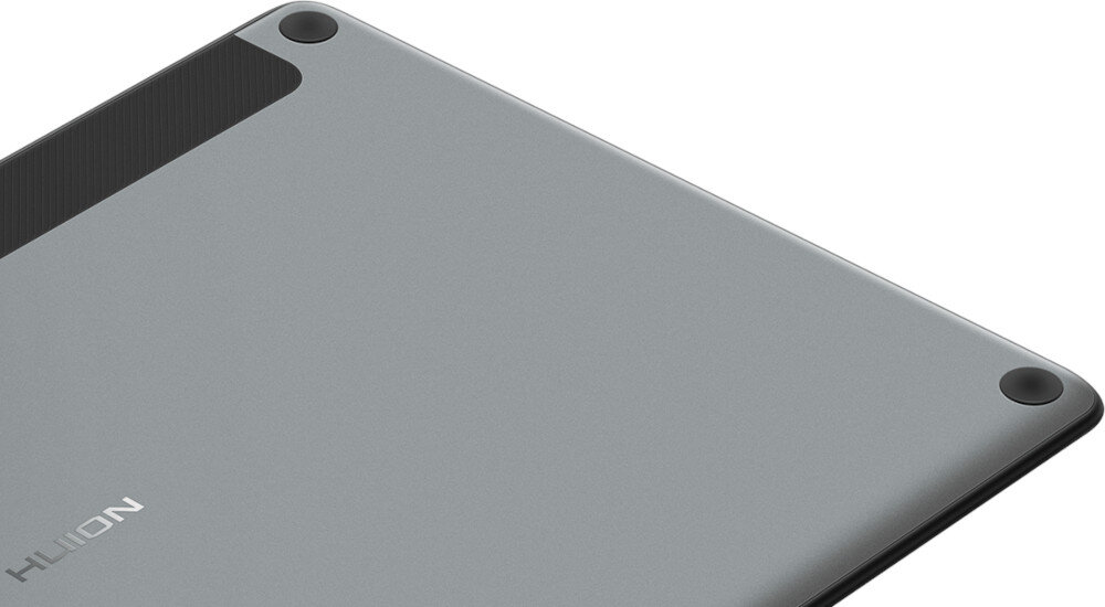 Tablet graficzny HUION Giano G930L wygląd styl design obudowa materiał podkładki