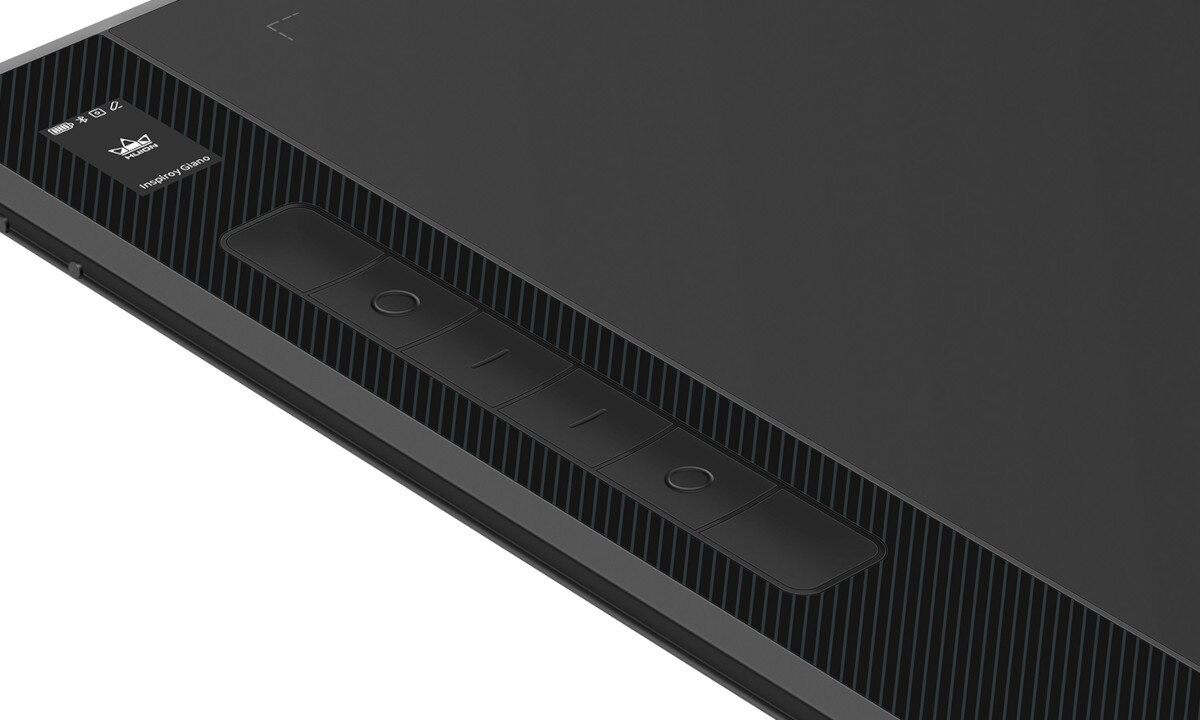 Tablet graficzny HUION Giano G930L klawisze wypustki hałas działanie obsługa