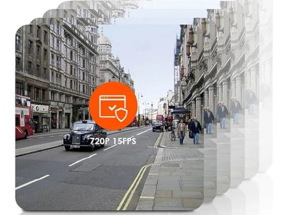 Wideorejestrator VANTRUE S1 Pro - Tryb low-bitrate