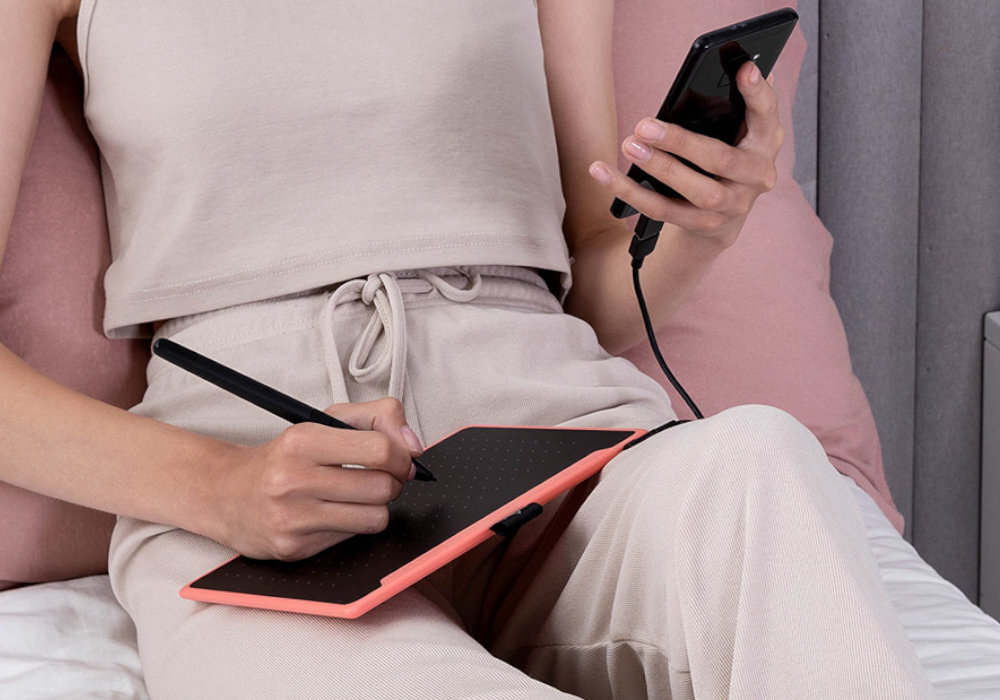 Tablet graficzny HUION Inspiroy RTS-300 grafika sztuka konfiguracja projekty systemy wyposażenie
