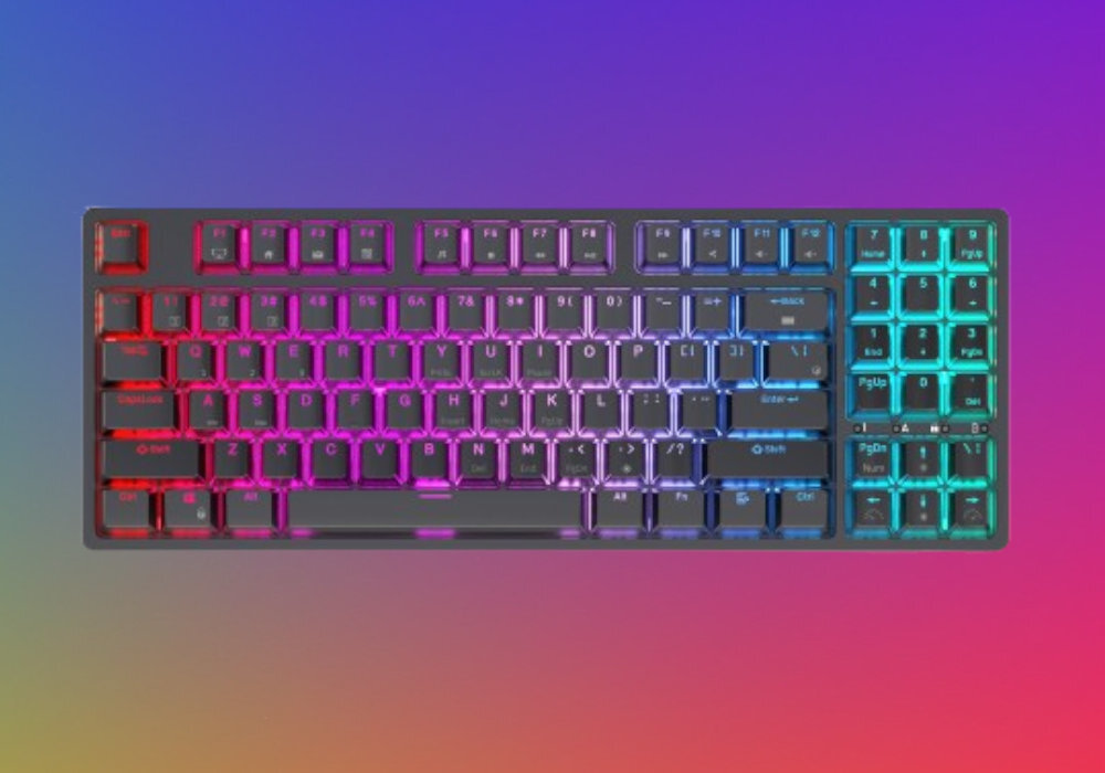 Klawiatura ROYAL KLUDGE RK92 światło wygoda elastyczność styl akumulator łączność