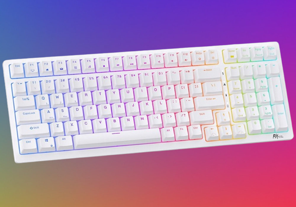 Klawiatura ROYAL KLUDGE RK98 światło wygoda elastyczność styl akumulator łączność