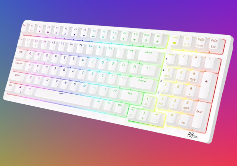 Klawiatura ROYAL KLUDGE RK98 światło wygoda elastyczność styl akumulator łączność