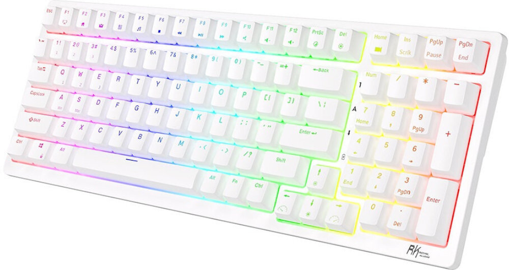 Klawiatura ROYAL KLUDGE RK98 światło wygoda elastyczność styl akumulator łączność