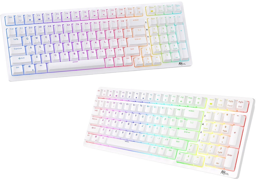 Klawiatura ROYAL KLUDGE RK98 światło wygoda elastyczność styl akumulator łączność