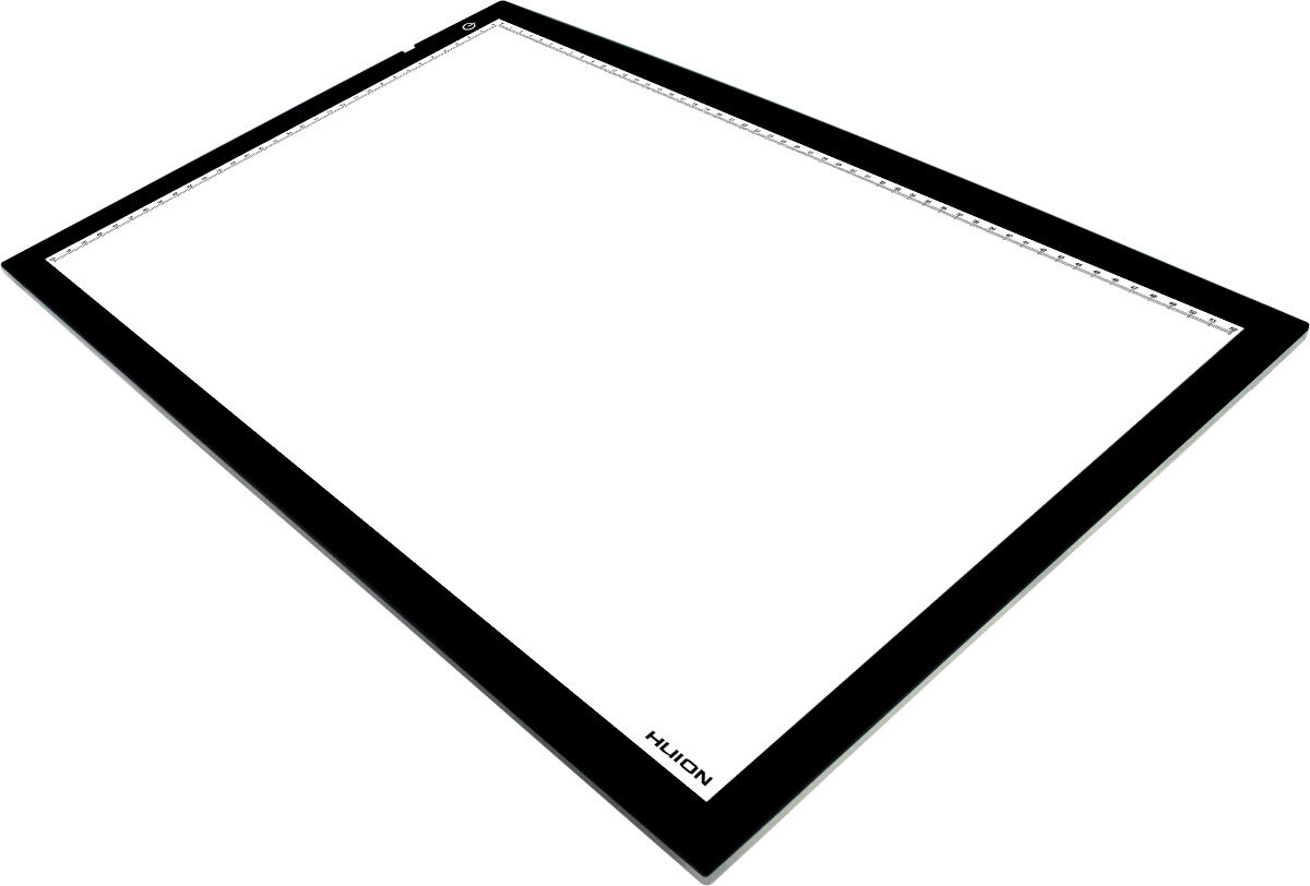 Deska kreślarska HUION A2 LED wielkość wymiary grubość