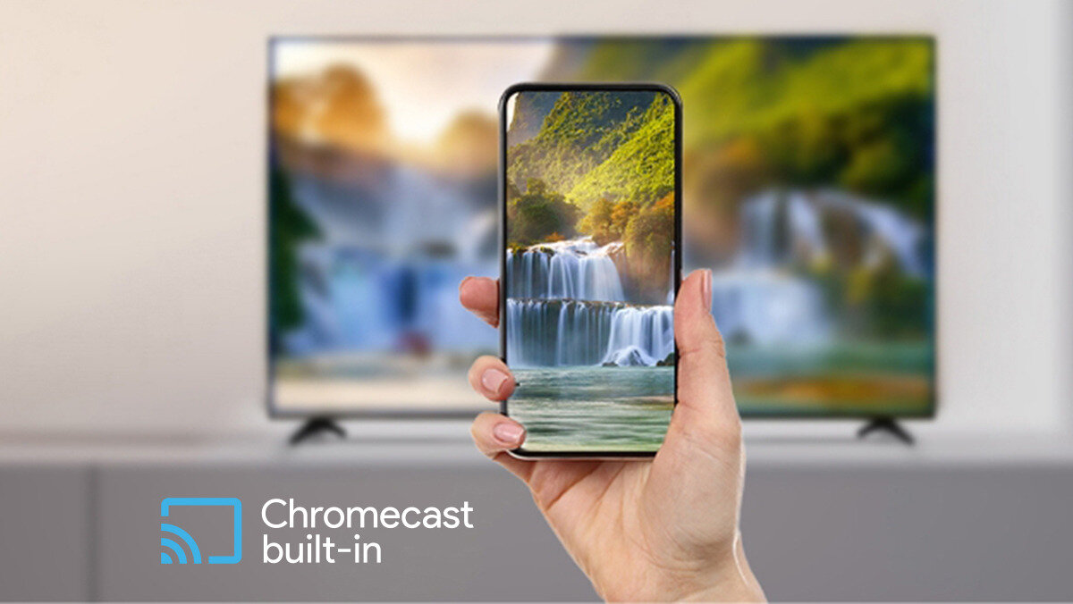 Telewizor SHARP FN7EA - chromecast