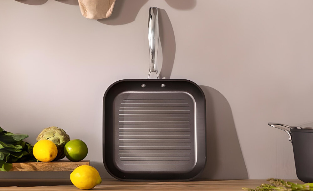 Patelnia grillowa CECOTEC Fantasy Silver 28 cm jakos wygoda gotowanie kuchnia