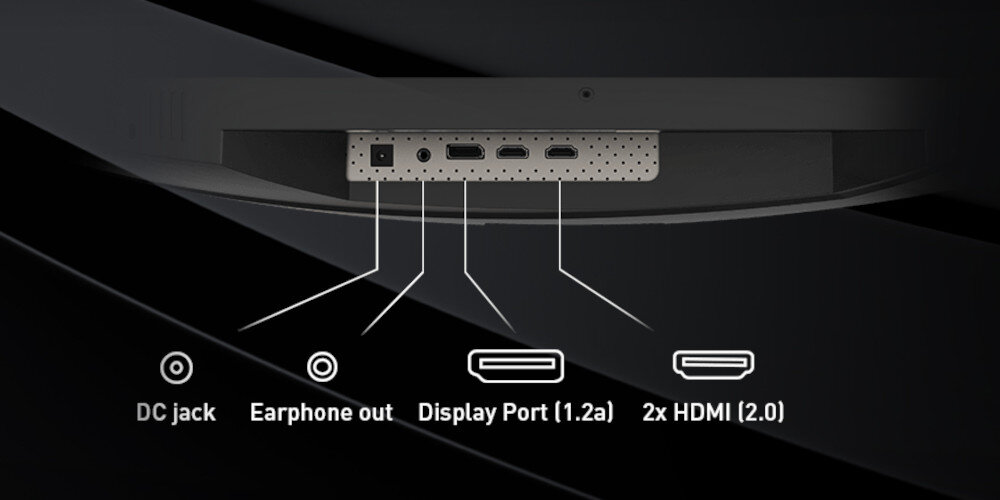 Monitor MSI G274F 27 1920x1080px IPS 180Hz 1 ms porty złącza podłączenie