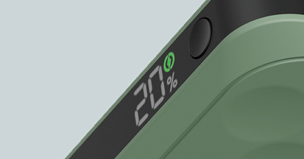 XTORM Powerbank Fuel 5 20w Zielony wskaźnik szybkiego ładowania, tryb turbo, power delivery