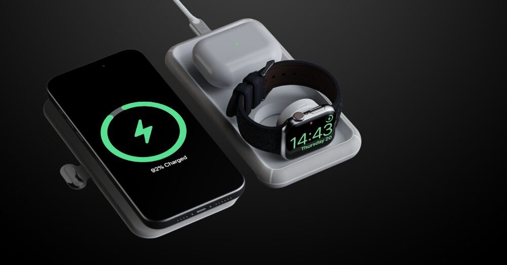 Ladowarka indukcyjna XTORM 3w1 3 urządzenia naraz, iphone 7,5w, android 15w, samsung sony