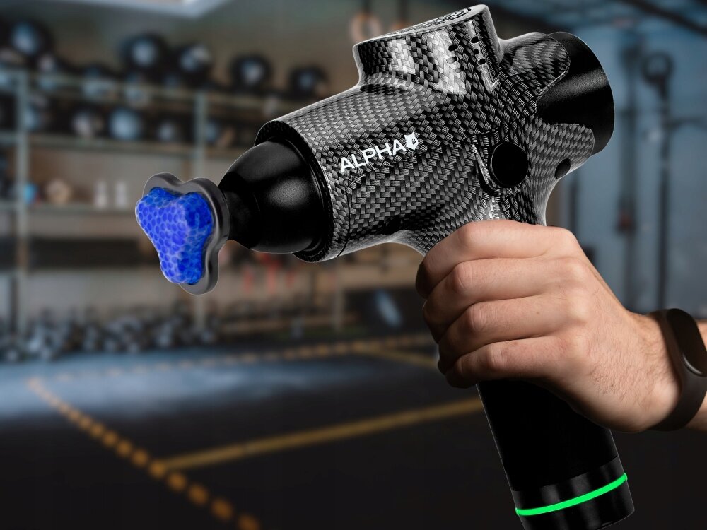 Pistolet do masażu ALPHA AMG-02 jakosc masaz design
