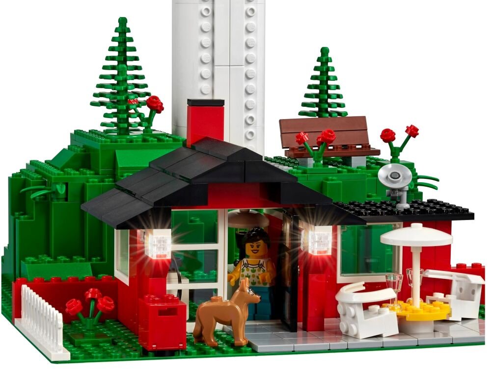 LEGO 10268 Creator Turbina wiatrowa Vestas klocki elementy zabawa łączenie figurki akcesoria figurka zestaw