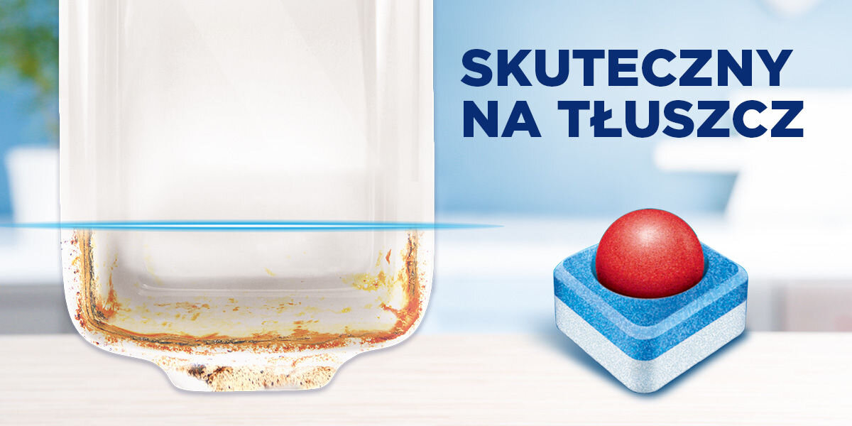 Tabletki do zmywarek FINISH Powerball Power Essential Fresh - 70 szt. główne zalety