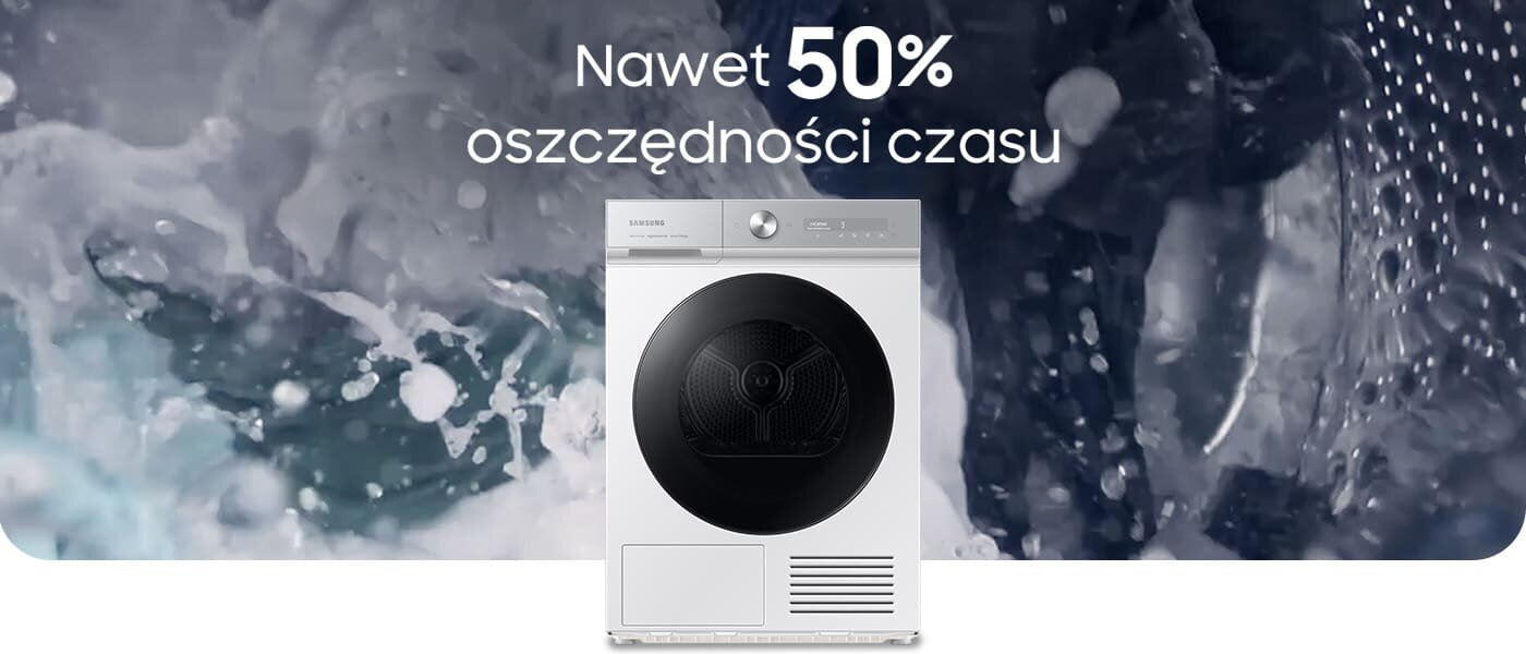 Media Expert - Samsung DV90BB9445GHS6 - zdjęcie - szybkie i delikatne suszenie Media Expert - Samsung suszarka DV90BB9445GHS6 - zdjęcie - szybkie i delikatne suszenie