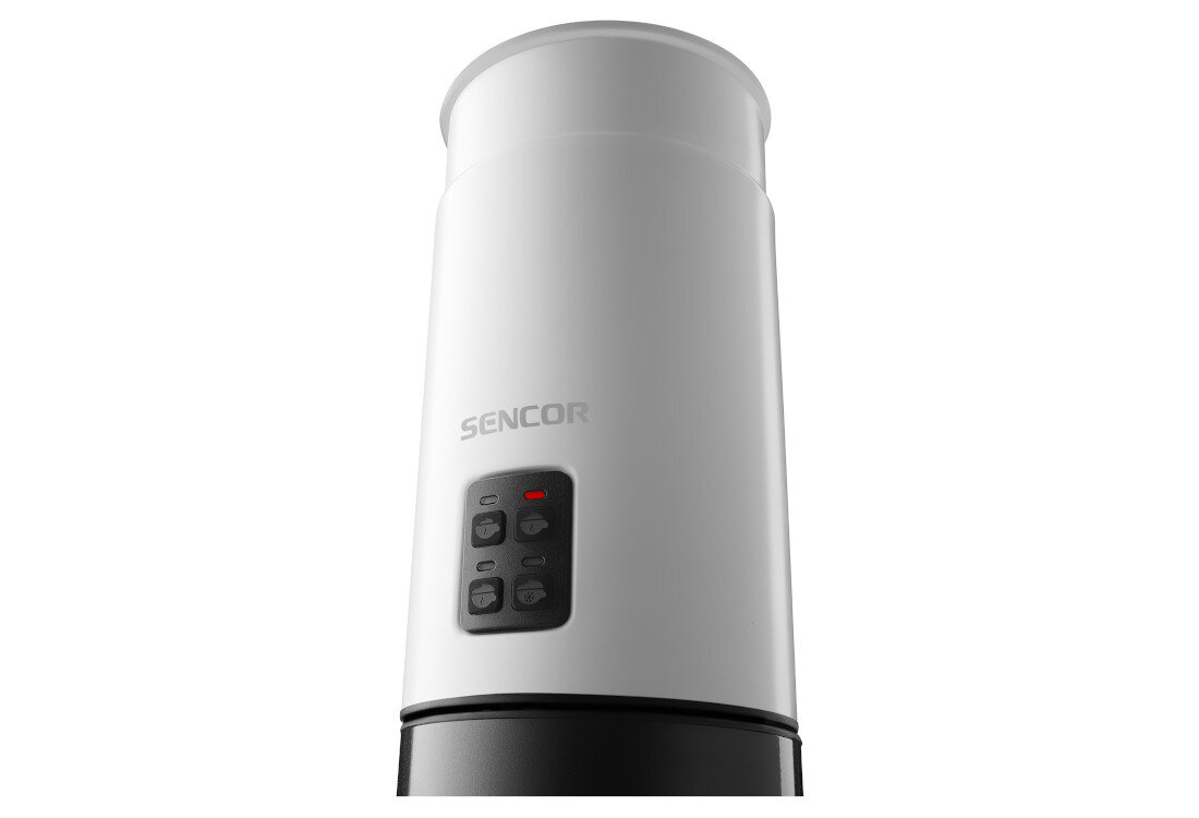 Spieniacz SENCOR SMF 2030WH Biały Stylowy wygląd Elegancki i minimalistyczny design Subtelny wygląd funkcjonalność z estetyką