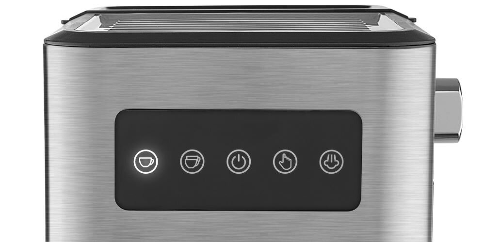 Ekspres SENCOR SES 4020SS podnasza wydajność panel sterowania onetouch
