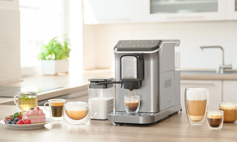 Ekspres SENCOR SES 8000BK dla kawoszy