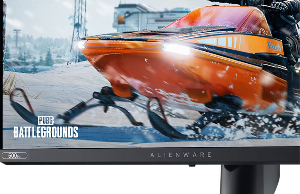 Monitor DELL Alienware AW2524HF 24.5 1920x1080px IPS 500Hz 0.5 ms [GTG] odświeżanie czas reakcji płynność zalety