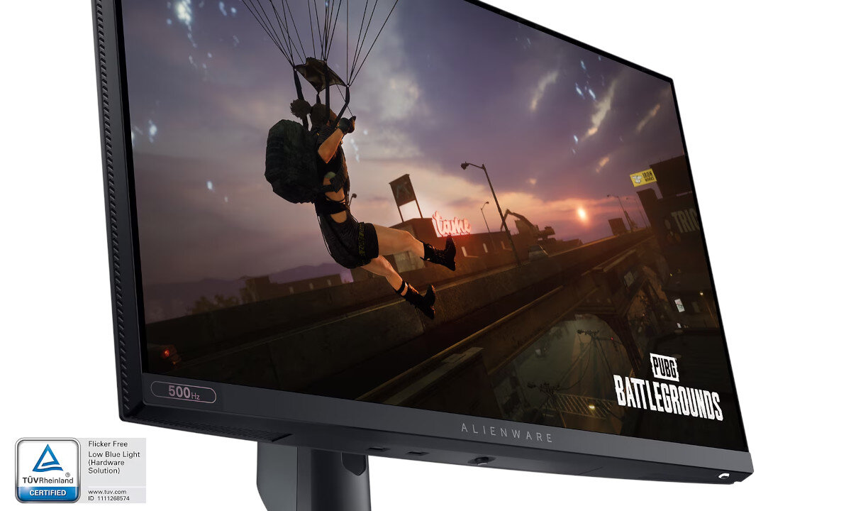Monitor DELL Alienware AW2524HF 24.5 1920x1080px IPS 500Hz 0.5 ms [GTG] wzrok ochrona certyfikat