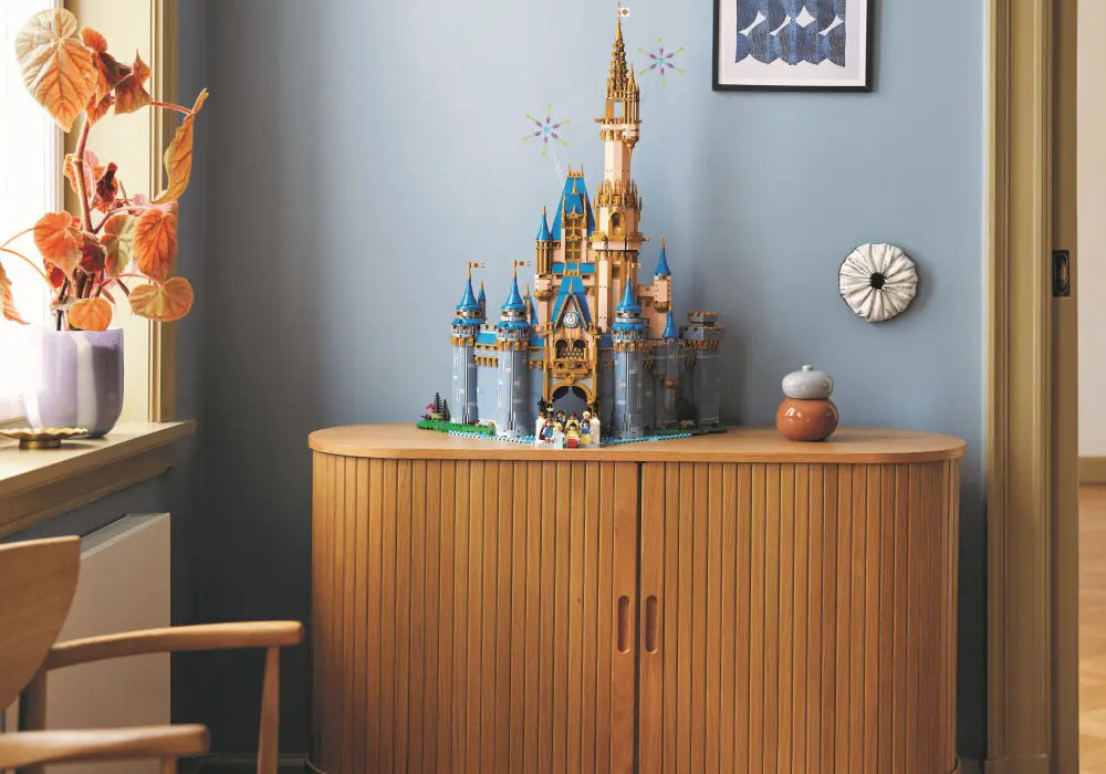 LEGO 43222 Disney Zamek Disneya zabawa edukacja rozwój wyposażenie kreatywność