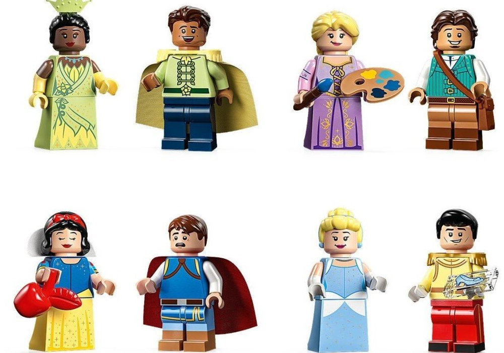 LEGO 43222 Disney Zamek Disneya zabawa edukacja rozwój wyposażenie kreatywność