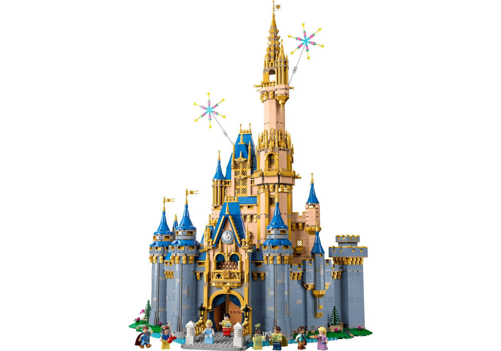 LEGO 43222 Disney Zamek Disneya zabawa edukacja rozwój wyposażenie kreatywność
