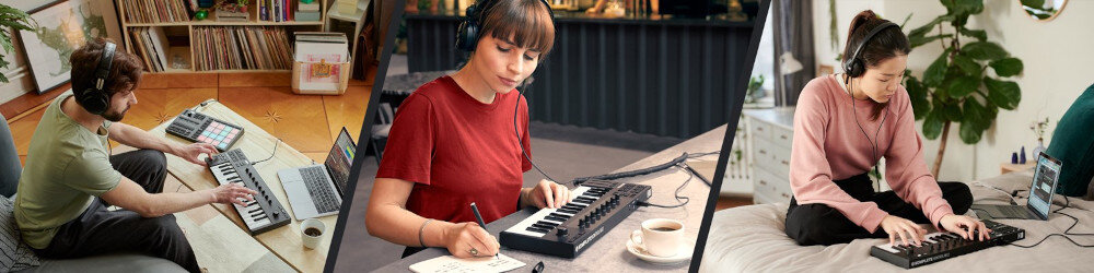 Klawiatura sterująca NATIVE INSTRUMENTS Komplete Kontrol M32 - lekka konstrukcja