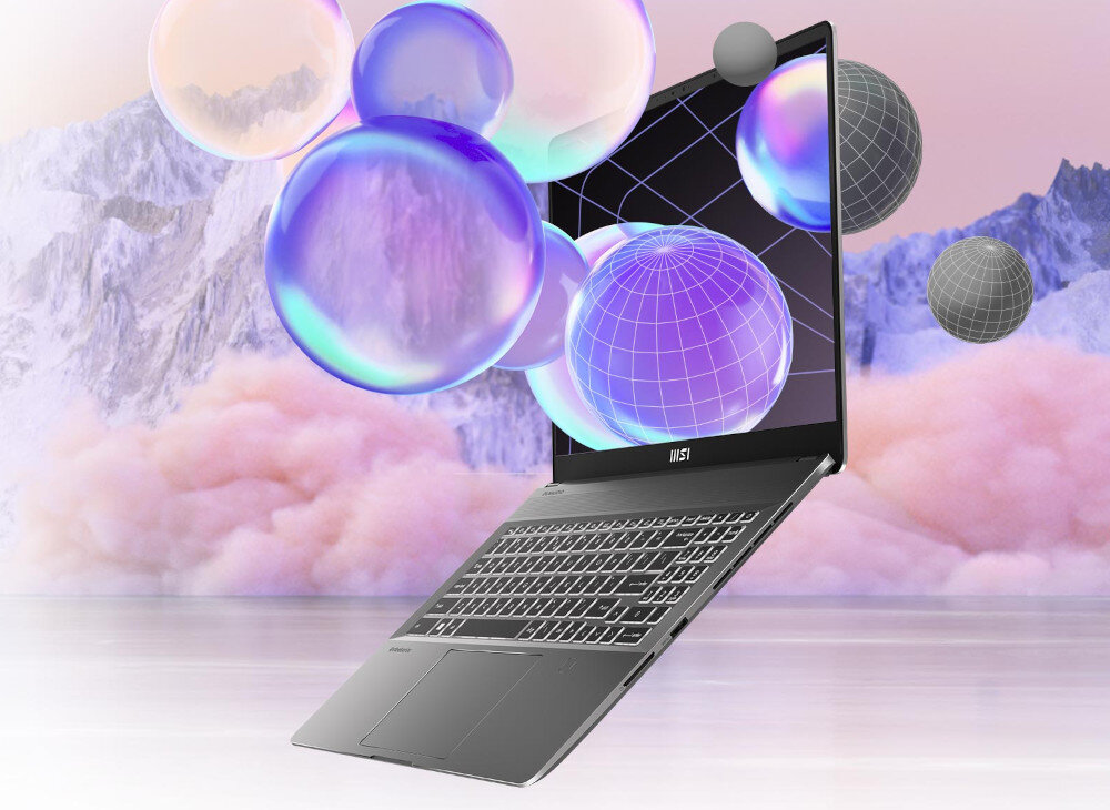 Laptop MSI Creator Z16 HX Studio A13VGTA-035PL 16 IPS 165Hz i9-13980HX 64GB RAM 2TB SSD GeForce RTX4070 Windows 11 Professional procesor pamięć RAM dysk moc