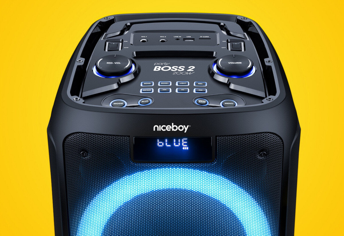 Power audio NICEBOY Party Boss 2 dźwięk moc bas