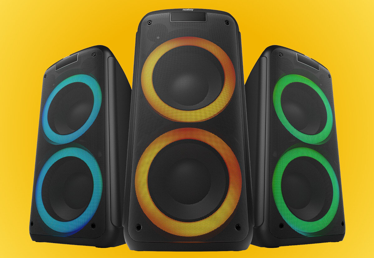 Power audio NICEBOY Party Boss 2 tryby efekty