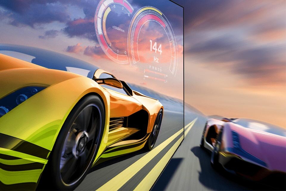 Odświeżanie ekranu do 144 Hz Odświeżanie ekranu do 144 Hz