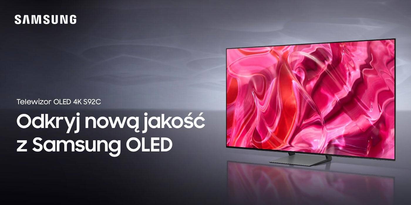 Dostępny w Media Expert telewizor Samsung OLED 4K S92C Dostępny w Media Expert telewizor Samsung OLED 4K S92C