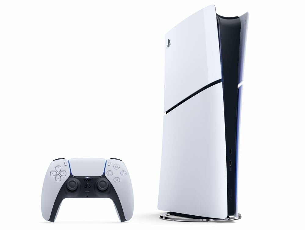 Консоль SONY PlayStation 5, скорость игрового диска, порты звукового контроллера, изображение 4k hdr