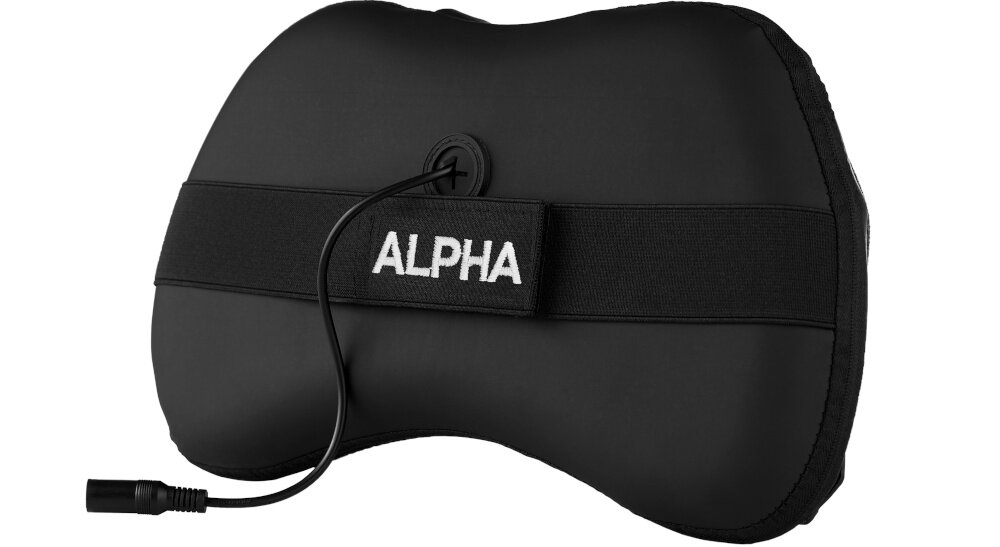 Masażer do karku ALPHA AMP-01 wyposazenie glowice zasilacze