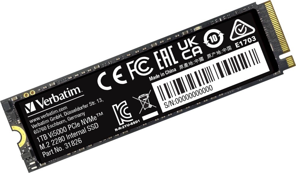 Dysk VERBATIM Vi5000 1TB SSD osiągi wydajność pojemność