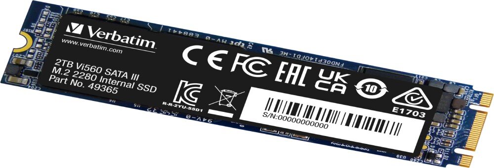 Dysk VERBATIM Vi560 S3 2TB SSD konstrukcja zużycie energii odporność