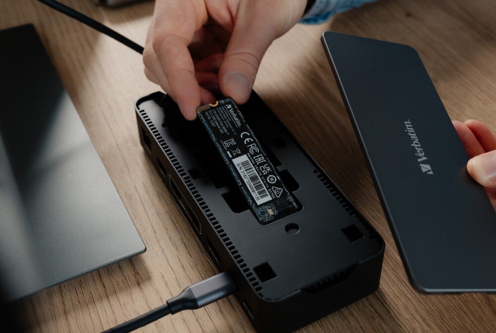 Dysk VERBATIM Vi5000 2TB SSD format prędkość odczyt zapis interfejs