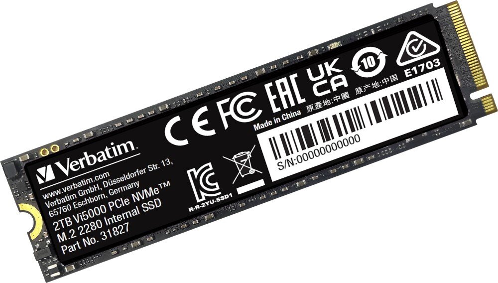 Dysk VERBATIM Vi5000 2TB SSD osiągi wydajność pojemność