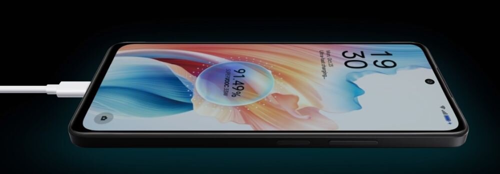 Smartfon OPPO A79 ekran bateria aparat procesor ram pamięć pojemność rozdzielczość zdjęcia filmy opis dane cechy blokady system łączność wifi bluetooth obudowa szkło odporność porty muzyka transfer sieć przekątna matryca waga czujniki oled amoled ips