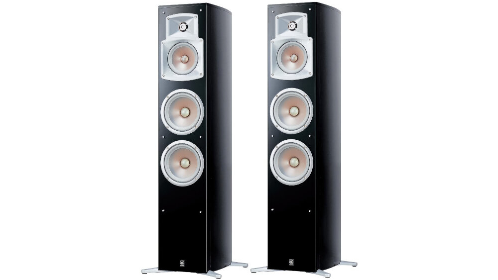 Zestaw stereo YAMAHA MusicCast R-N600A + YAMAHA NS-555 - kolumny