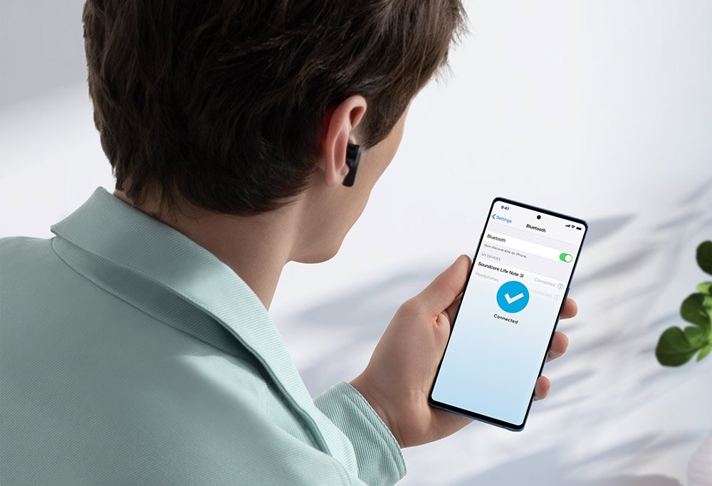 Słuchawki dokanałowe SOUNDCORE Note 3i lekkość waga bezprzewodowe