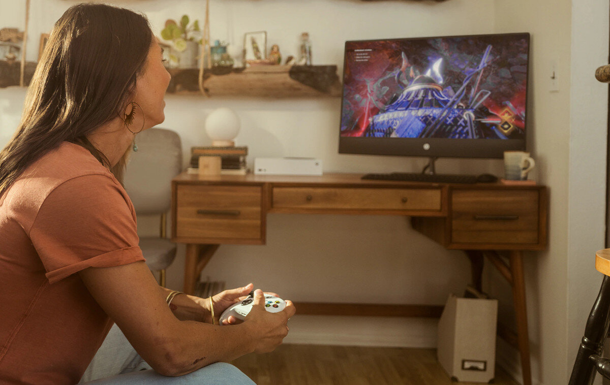 Komputer HP Pavilion 32-b0262nw 31.5 IPS i5-12400T 16GB RAM 1TB SSD Windows 11 Home podzespoły procesor karta graficzna pamięć RAM dysk SSD taktowanie wydajność