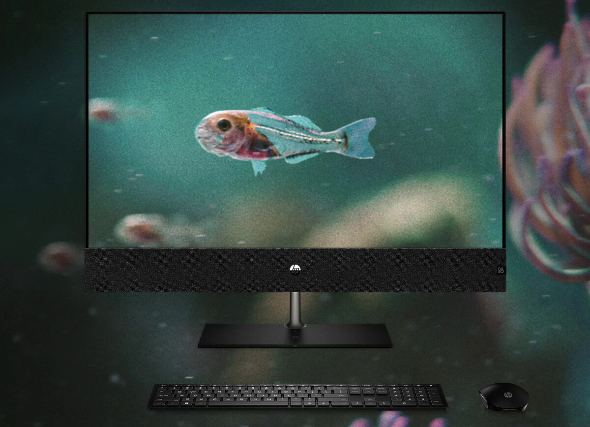 Komputer HP Pavilion 32-b0262nw 31.5 IPS i5-12400T 16GB RAM 1TB SSD Windows 11 Home konstrukcja materiały ekologia