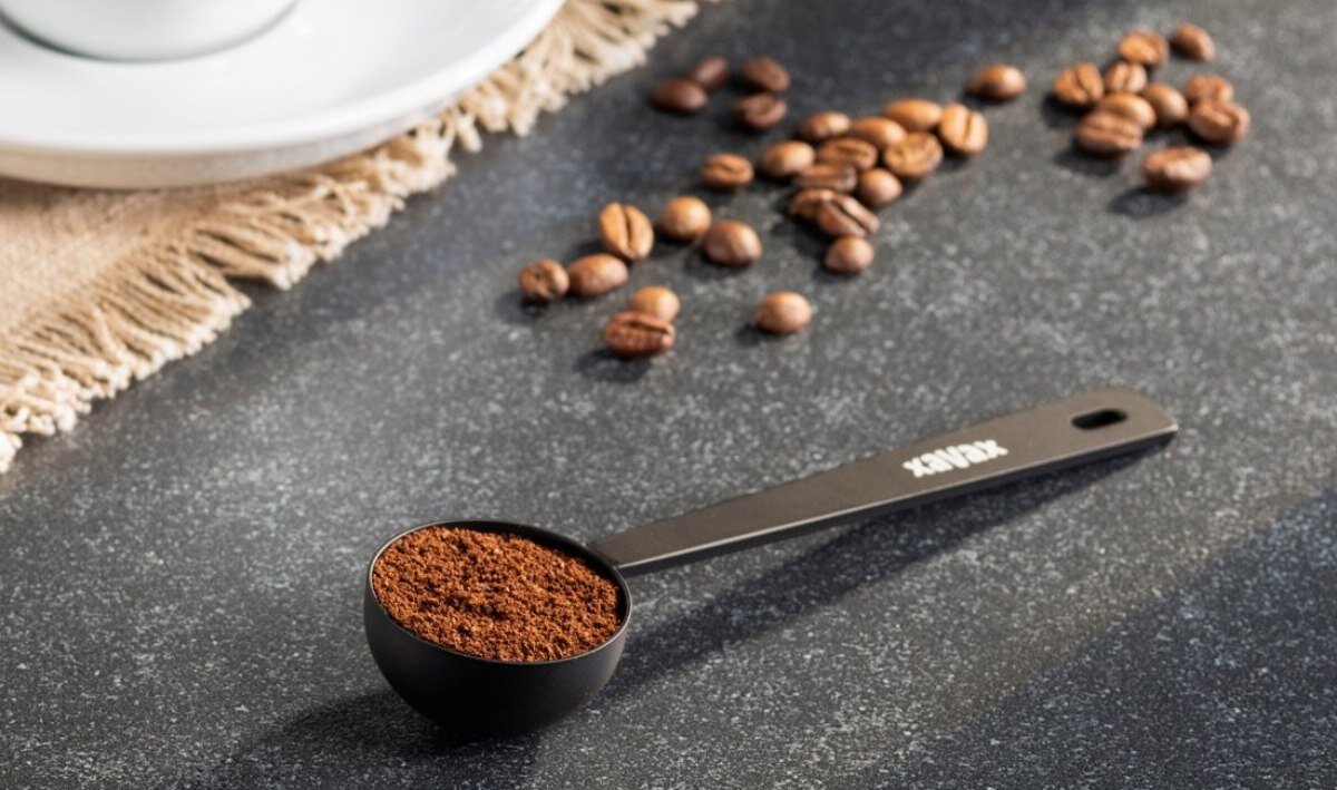 Atrakcyjny wygląd miarki do kawy i herbaty Xavax Barista