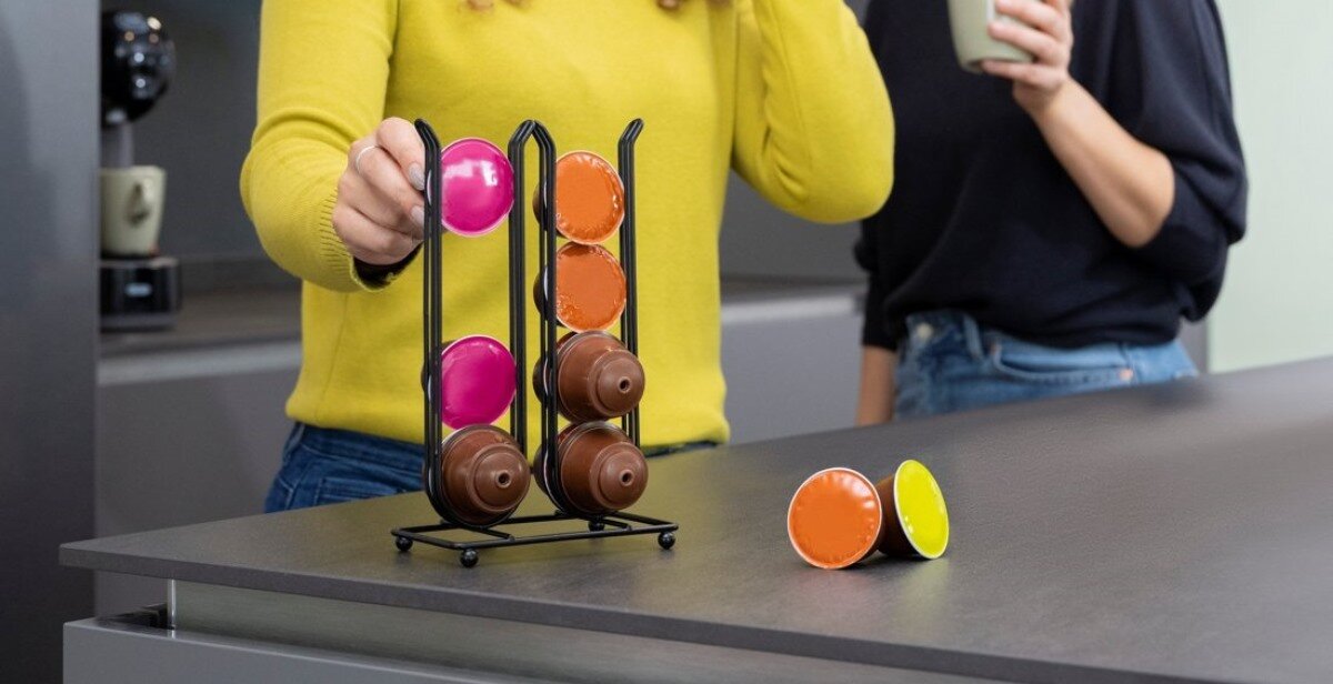 Elegancja i funkcjonalność stojak na kapsułki Dolce Gusto Xavax Barista